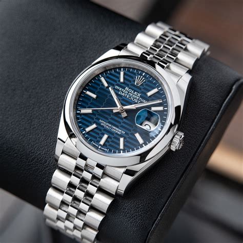 cinturino rolex datejust prezzo|rolex datejust blu.